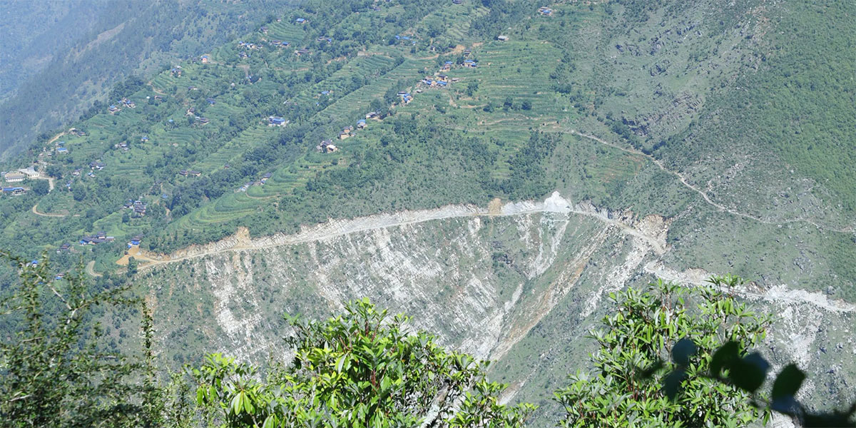 बागलुङको दुर्गम फोर्सागाउँमा पुग्यो सडक