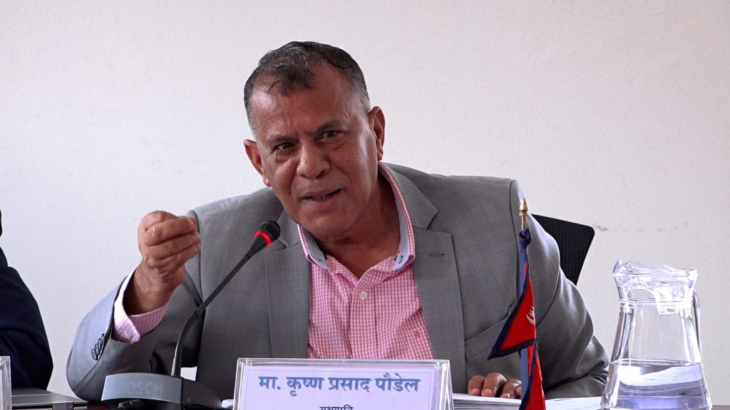 शिक्षा क्षेत्रमा देखिएका विकृति हटाउन सरकार गम्भीर बन्नुपर्ने : सभापति पौडेल (भिडियो सहित)