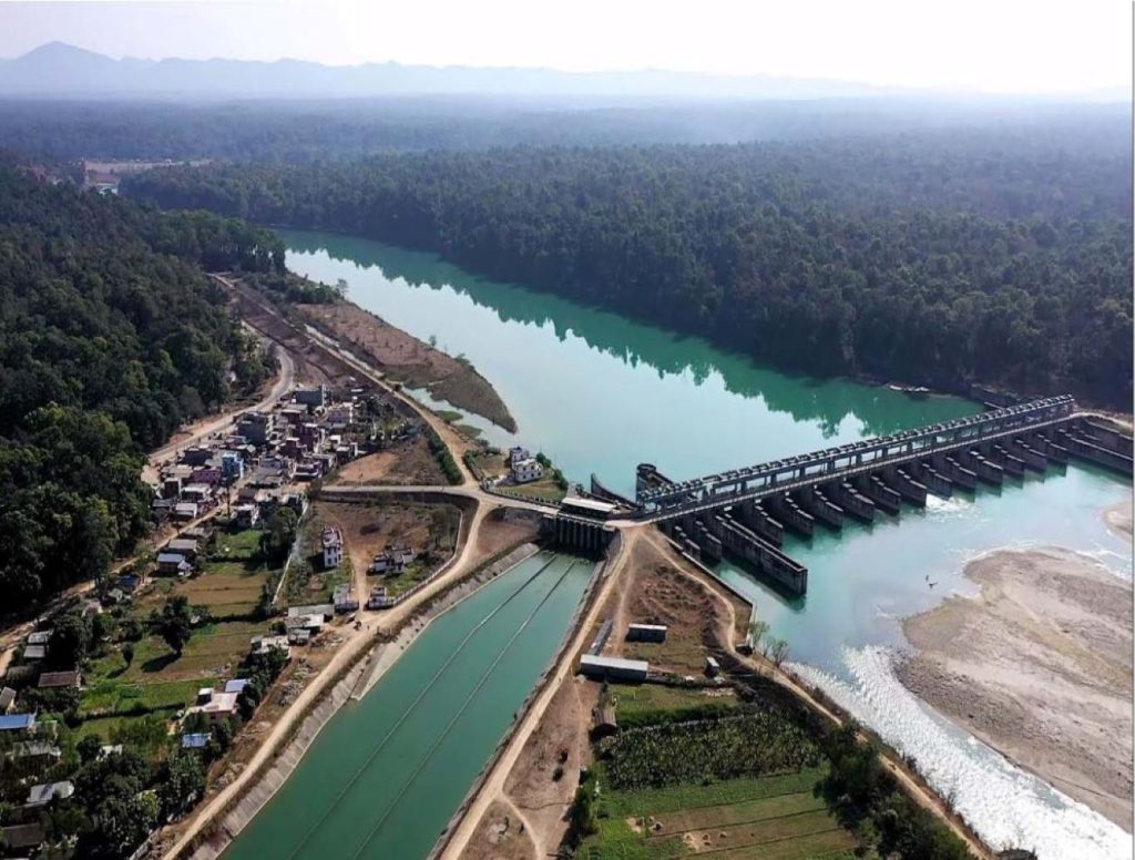 सिक्टा नहरको पानीले २२ हजार हेक्टरमा सिँचाइ