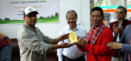बुढानीलकण्ठमा ३० सफाइकर्मीलाई सम्मान