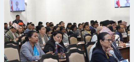 विविध विषयमा सांसदद्वारा सरकारको ध्यानाकर्षण