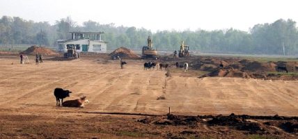 मझगाउँ विमानस्थलः उच्चपदस्थको भ्रमण निरन्तर, पुनर्निर्माणको गति भने सुस्त