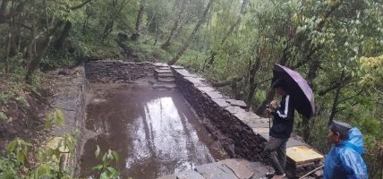 Six Recharge Ponds Constructed in Myagdi Community Forests