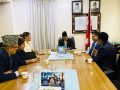 सञ्चारमन्त्री डा तिमिल्सिना र एनआरएनए प्रतिनिधिबीच भेट : नेपालमा थप पुँजी र प्रविधि भित्र्याउने विषयमा छलफल