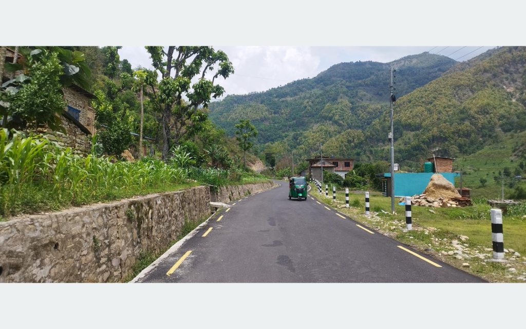 कालोपत्रपछि बर्खायाममा सहज बन्यो दोर्दीको केन्द्र जोड्ने सडक