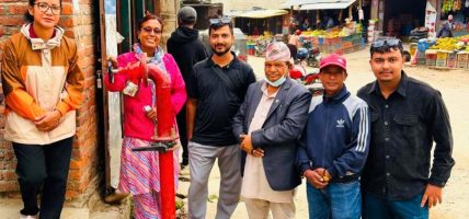 चन्दननाथमा ‘फायर हाइड्रेन्ट’ जडान