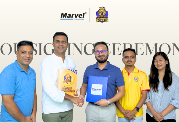 मार्भल टेक्नोप्लास्ट दोस्रो वर्ष पनि सुदूरपश्चिम रोयल्सको एक्सिलेन्स पार्टनर