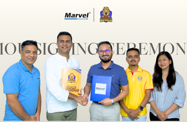 मार्भल टेक्नोप्लास्ट दोस्रो वर्ष पनि सुदूरपश्चिम रोयल्सको एक्सिलेन्स पार्टनर