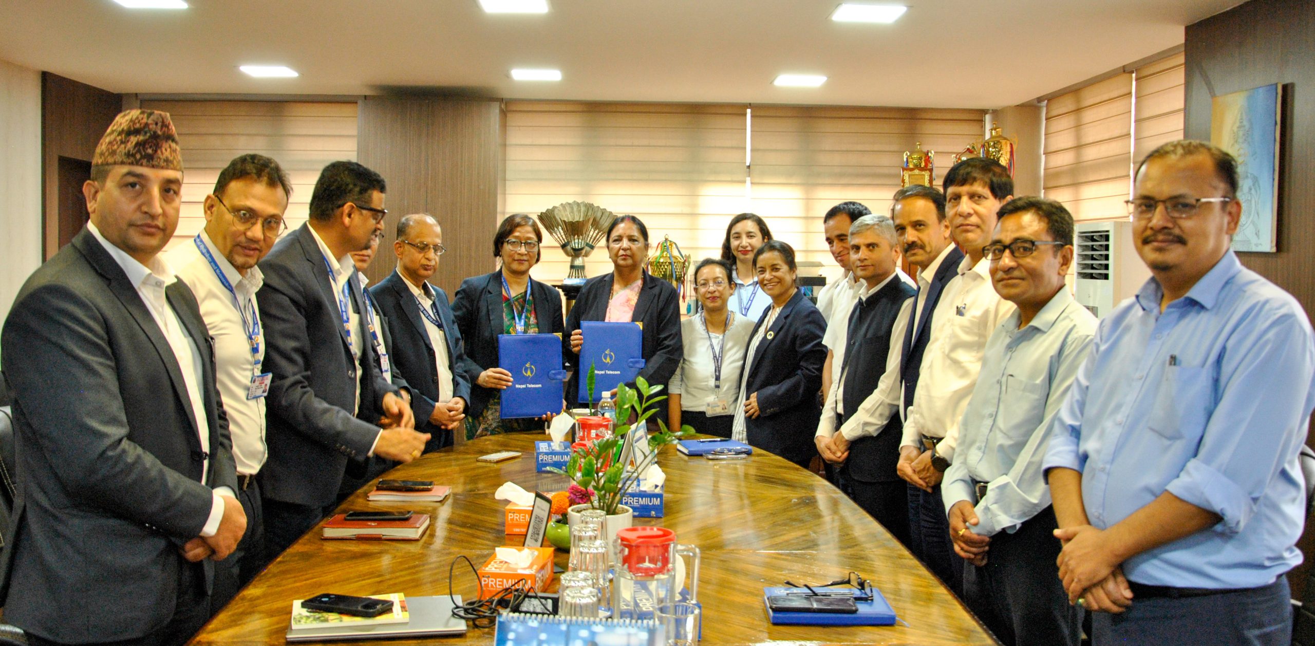 जल तथा मौसमजन्य विपद्को पूर्वसूचना थप प्रभावकारी बनाउन नेपाल टेलिकम र मौसम विभागबीच नयाँ सम्झौता