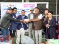 तीन विद्यालयलाई शैक्षिक सहयोग