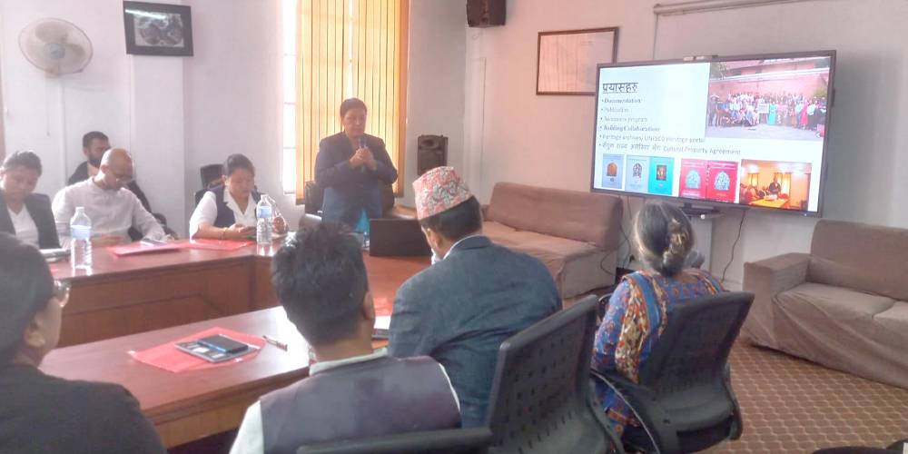 मूर्तिको गैरकानुनी निकासी रोकथाम गर्न दुईदिने अभिमुखीकरण