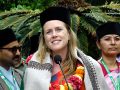 अमेरिकी नागरिक डा.आनाले नेपाली श्लोक वाचन गर्दा… अमेरिकी नागरिक डा.आनाले नेपाली श्लोक वाचन गर्दा…