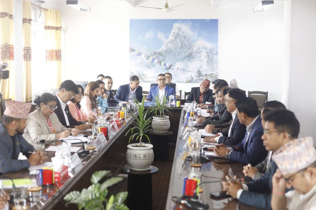 राष्ट्र बैङ्क ऐन संशोधन विधेककमाथि छलफल