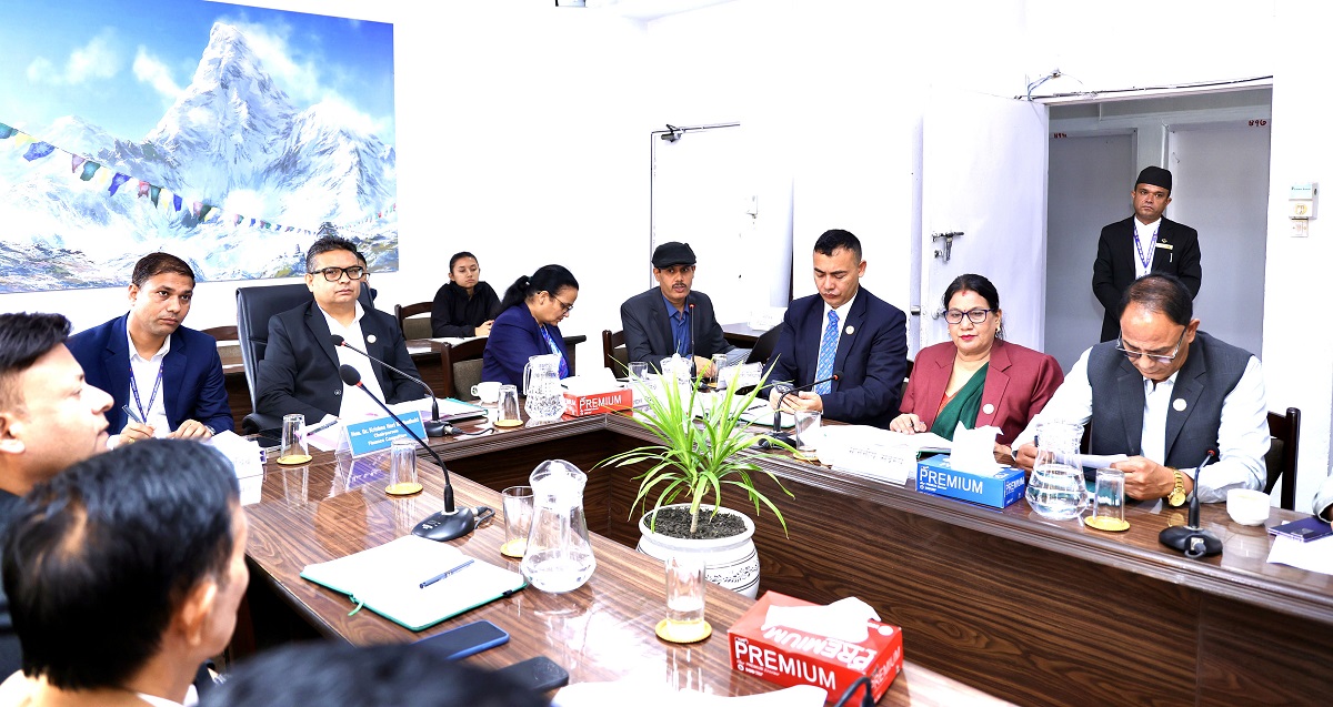 नेपाल बिमा प्राधिकरणसँग छलफल