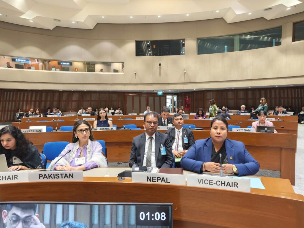 जलवायु परिवर्तनको असरबारे विश्वको ध्यानाकर्षण गराउँदै मन्त्री चौधरी