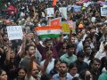 भारतमा शिक्षामन्त्रीविरुद्ध आन्दोलन जारी भारतमा शिक्षामन्त्रीविरुद्ध आन्दोलन जारी