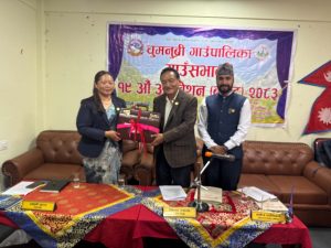 चुमनुब्री गाउँपालिकाको राजस्व दुई करोड