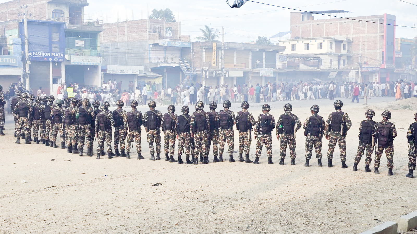देवानगञ्जमा तनाव कायम, सुरक्षा व्यवस्था कडा