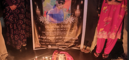 गणेश नेपालीको सम्झनामा स्वतन्त्र चालक फाउन्डेसनद्वारा दिप प्रज्वलन