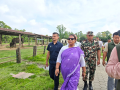 हात्ती प्रजनन केन्द्रको निरीक्षण गर्दै मन्त्री चौधरीद्वारा सुधार र विकासमा जोड