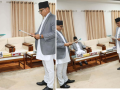 नवनियुक्त प्रमुख निर्वाचन आयुक्त र आयुक्तद्वारा पदबहाली नवनियुक्त प्रमुख निर्वाचन आयुक्त र आयुक्तद्वारा पदबहाली