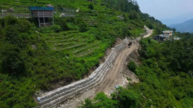 पहिरो र नदी कटान रोक्न दग्नाममा बस्ती संरक्षण योजना