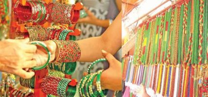 साउन लागेसँगै हरियो चुरापोतेको व्यापार बढ्यो