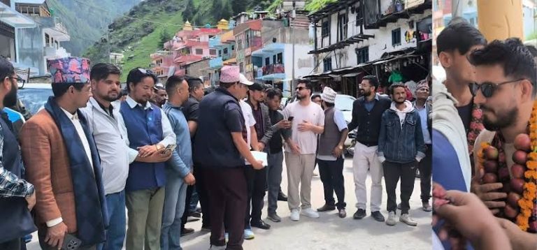 कर्णालीका सडकको स्थलगत अनुगमनपछि नेपालगन्ज फर्किए मन्त्री लम्साल