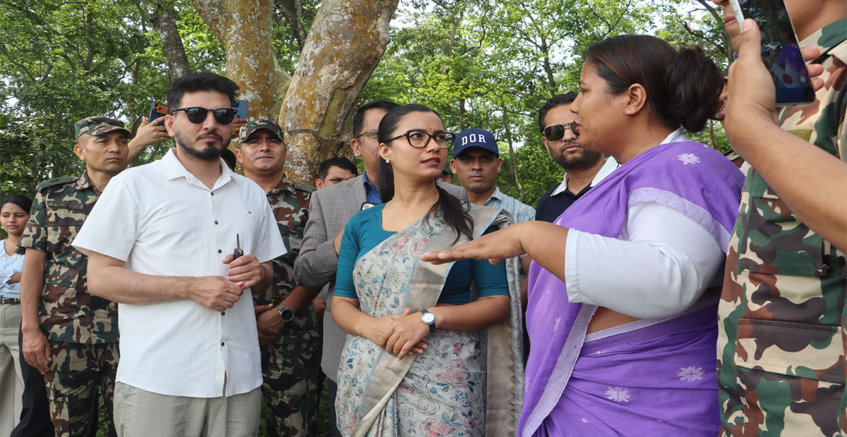 माडी आउन निकुञ्जभित्रबाट सडक निर्माण हुन्छ : मन्त्री गौतम