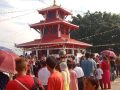 मौलाकालिका मन्दिर पूजाआजासँगै शारीरिक व्यायाम गर्ने भक्तजनको घुइँचो मौलाकालिका मन्दिर पूजाआजासँगै शारीरिक व्यायाम गर्ने भक्तजनको घुइँचो
