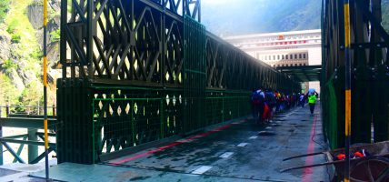 रसुवागढी नाकाको मितेरी पुलबाट आजदेखि सवारी सञ्चालन