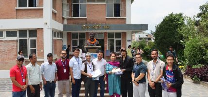 नेपाल इन्जिनियरिङ कलेजमा एकैदिन रक्तदान, आँखा शिविर तथा मक टेष्ट