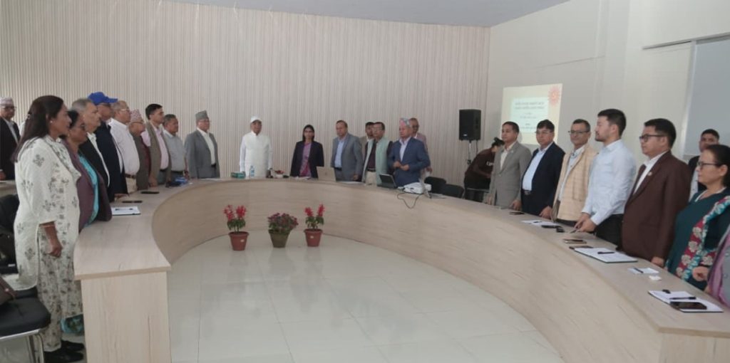 संसदमा एमालेको भूमिका प्रभावकारी बनाउन सांसदलाई प्रशिक्षण