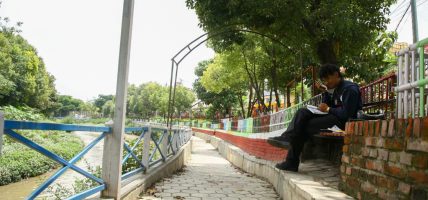मदन भण्डारी स्मृति सामुदायिक पार्क रङरोगनसहित नयाँ स्वरूपमा सजिँदै