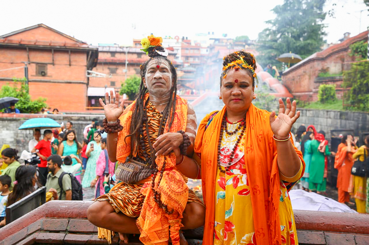 साउने संक्रान्ति  पशुपतिनाथको दर्शन
