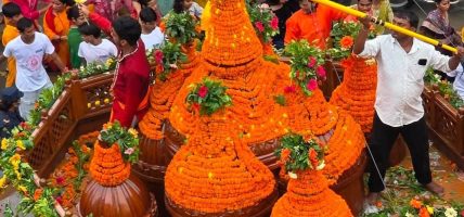 गहवामाई मन्दिरको चौथो रथयात्रा, उर्लियो जनसागर