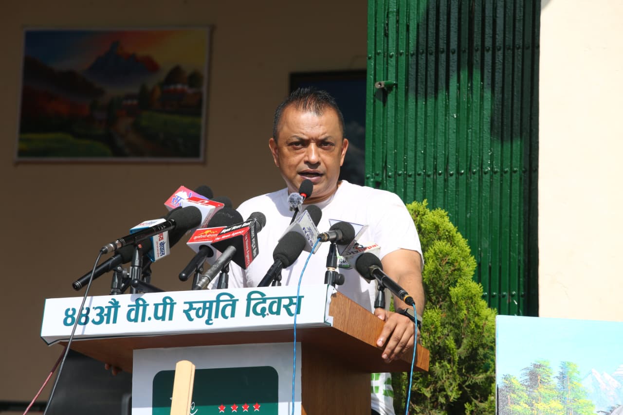महिला, दलित र सबै समुदायलाई अवसर दिएर बीपीले लोकतन्त्रको अभ्यास गरेका थिए : गगन थापा
