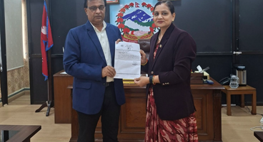 गोडैता नगर अस्पताल सञ्चालनका लागि स्वास्थ्य सामग्री उपलब्ध गराउन मन्त्रालयसँग आग्रह
