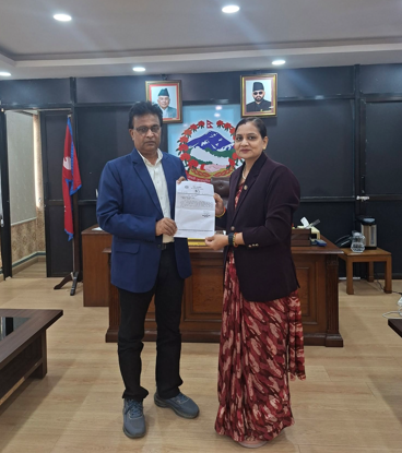 गोडैता नगर अस्पताल सञ्चालनका लागि स्वास्थ्य सामग्री उपलब्ध गराउन मन्त्रालयसँग आग्रह