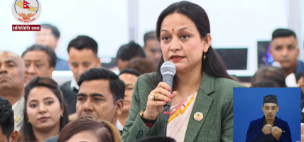 सर्लाहीको सुरक्षा अवस्थाप्रति सांसद भण्डारीद्वारा सरकारको ध्यानाकर्षण