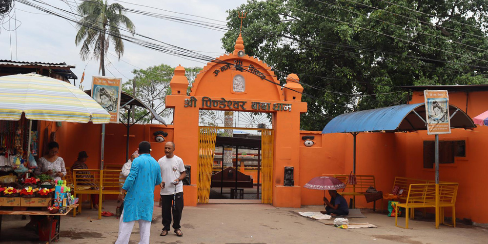 धरान पिण्डेश्वर बाबाधाममा बोलबम मेलाको तयारी तीव्र