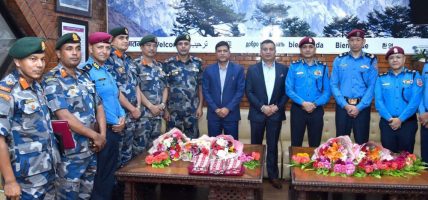 प्रहरी महानिरीक्षकद्वय कार्की र पौडेल स्वदेश फिर्ता