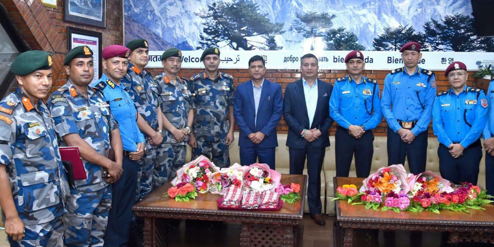 प्रहरी महानिरीक्षकद्वय कार्की र पौडेल स्वदेश फिर्ता