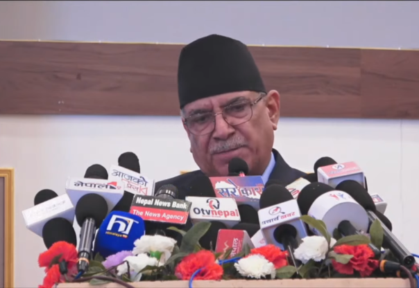भदौ २३–२४ को घटनाको वैज्ञानिक समीक्षा नगरी चुनौती सामना गर्न सकिँदैन :प्रचण्ड (भिडियो सहित) भदौ २३–२४ को घटनाको वैज्ञानिक समीक्षा नगरी चुनौती सामना गर्न सकिँदैन :प्रचण्ड (भिडियो सहित)