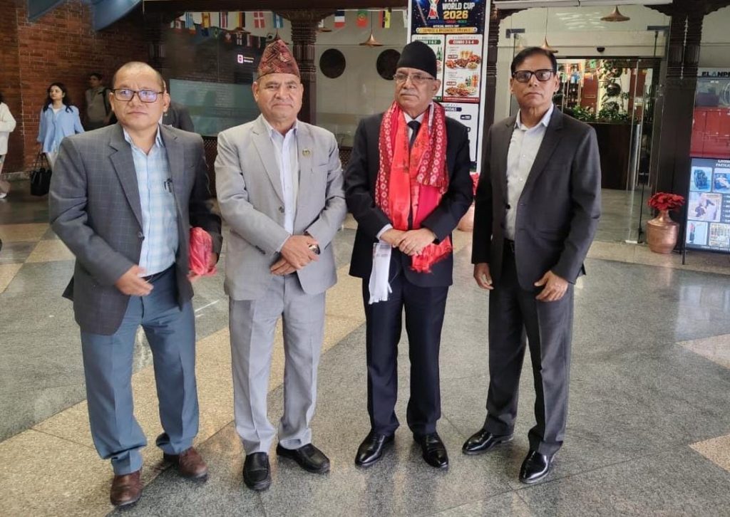 श्रीलंका भ्रमण सम्पन्न गरी संयोजक प्रचण्ड स्वदेश फिर्ता