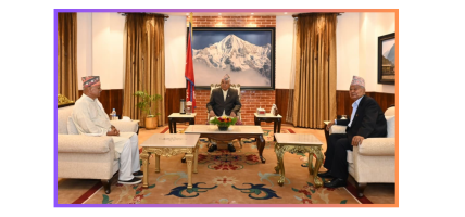 तराई–मधेशको विषम अवस्थाबारे राष्ट्रपति पौडेलको पूर्वराष्ट्रपति र पूर्वउपराष्ट्रपतिसँग छलफल