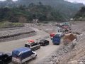 रोशी खोलामा पानीको सतह घटेपछि बिपी राजमार्ग सञ्चालनमा