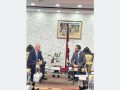 शिक्षामन्त्रीसँग जापानी राजदूत तोरुको शिष्टाचार भेटवार्ता शिक्षामन्त्रीसँग जापानी राजदूत तोरुको शिष्टाचार भेटवार्ता