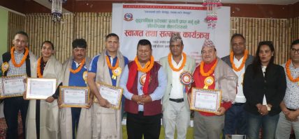 दश ओलम्पियन खेलाडी सम्मानित