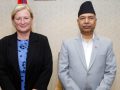 उपराष्ट्रपति यादवसँग फ्रान्सेली राजदूतको शिष्टाचार भेट